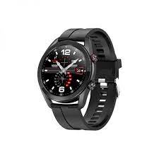 WIWU SW02 SMART WATCH TOUCH SCREEN FITNESS TRACKER – BLACK
