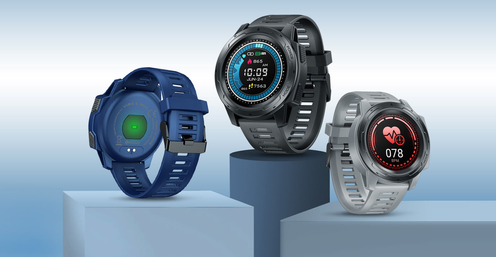 ZEBLAZE VIBE 5 WATERPROOF SMART WATCH