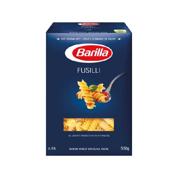 Barilla Fusilli N.98 Pasta 500gm