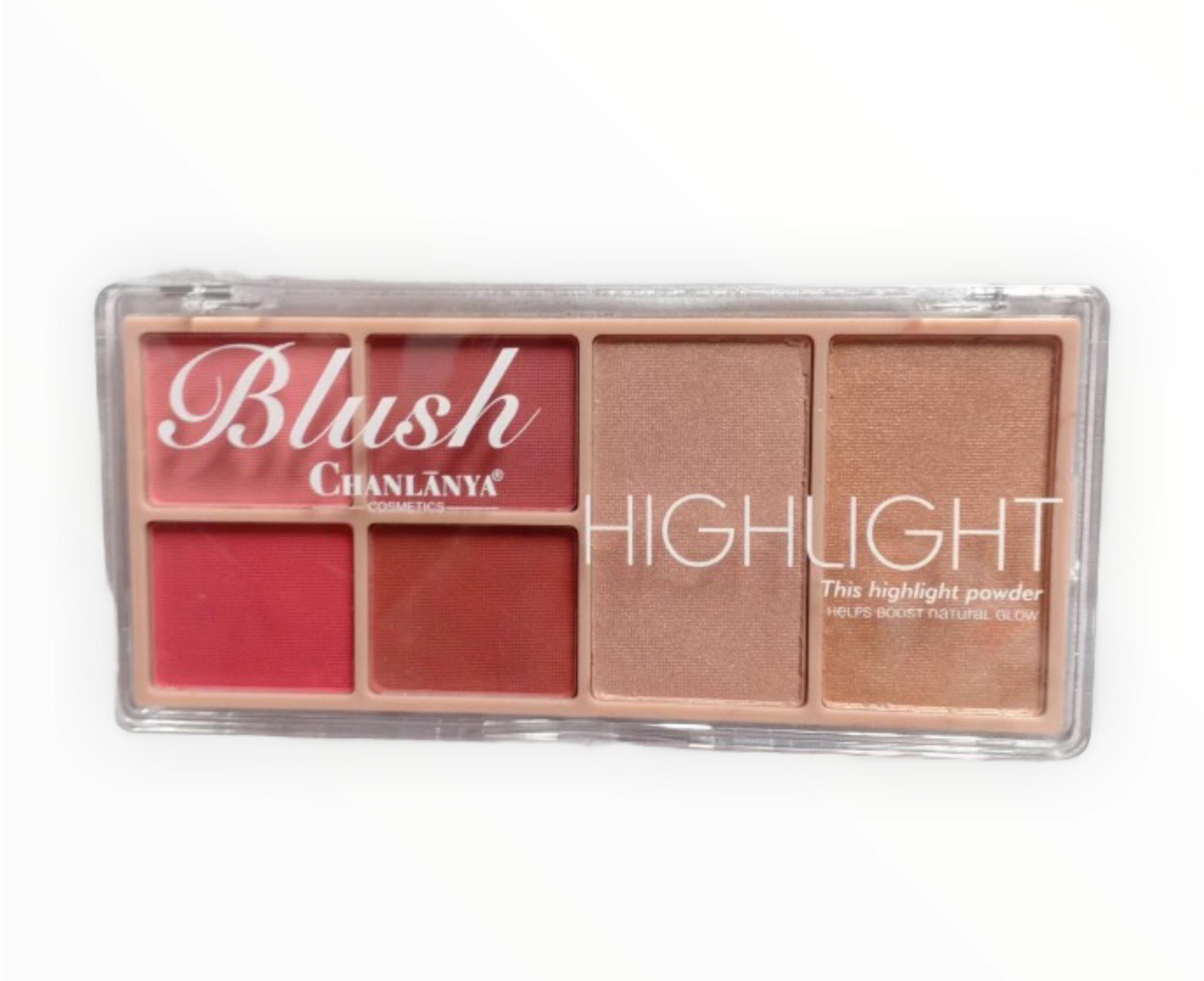 Chanlanya Blush Expert & Highlighter Palette.