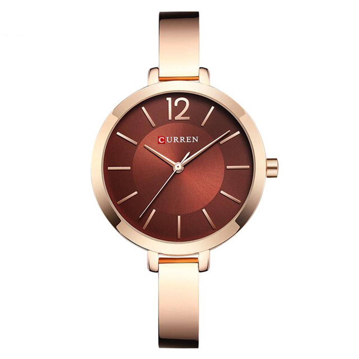 CURREN 9012 Stainless Steel Analog Watch For Women