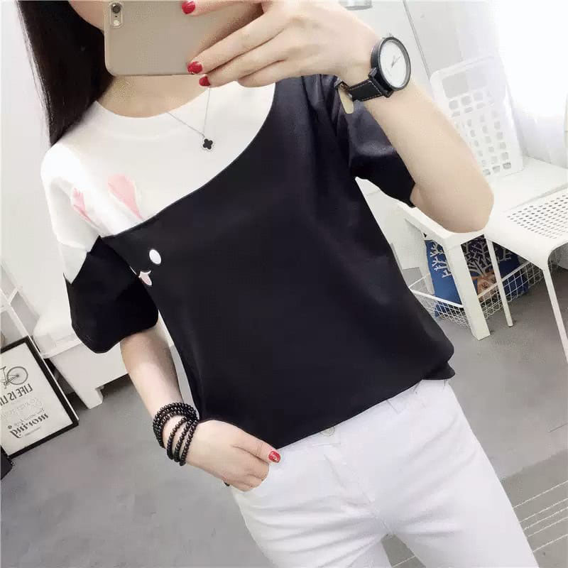 fashion tops ladies short sleeve casual new t-shirt