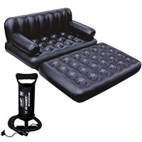 5 in 1 Air Bed Sofa Cum Bed with Pumper
