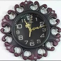 Beautiful stylish wall clock 25.5 cm