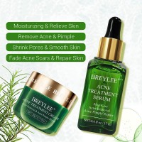 BREYLEE Acne Treatment Cream and Serum( 20g +17ml)