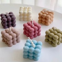 Bubble candle/Rubik's Cube Bubble Scented Candle/Bubble Flavor candle/sent candle/perfumed Candle