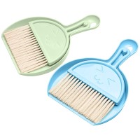 Dustpan and Brush Set, 1Pcs Mini Cleaning Dustpan and Broom Portable Sweeper with Hand Broom Brush for Computer