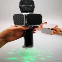 Micro Karaoke YS 69 Bluetooth Microphone Speaker High-Grade Line Wireless Speaker