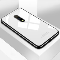 One Plus 6 Luxury ShockProof TPU Bumper Glass Case Back Cover