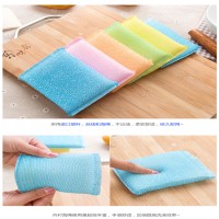 12 Pcs Kitchen Nonstick Oil Scouring Pad Oil Cleaning Washing Cloth Sponge