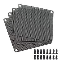 120mm Computer PC Dustproof Cooler Fan Case Cover Dust Filter Mesh with 4 screws