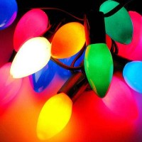 40 LED Color Changing Fairy Lights, LED Rocket Shaped String Fairy Lights Multi-Color, 40 LED Rocket light, Party, Wedding Decoration, Holiday Lights