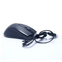 Atech AT-M262 Optical Wired Usb Mouse - Black