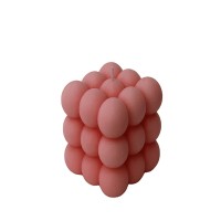 Bubble candle/Rubik's Cube Bubble Scented Candle/Bubble Flavor candle/sent candle/perfumed Candle