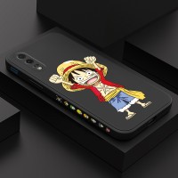 Hontinga for Huawei P20 Pro Case Cartoon Astronaut Side Design Back Cover Soft Square Edge Liquid Silicone Phone Cases