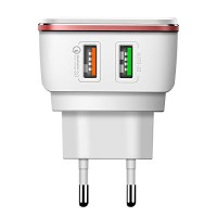 LDNIO A2405Q QUICK CHARGE QC 3.0 (30W) DOUBLE USB CHARGER