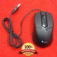 Atech AT-M262 Optical Wired Usb Mouse - Black