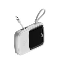 BASEUS QPOW DIGITAL DISPLAY POWER BANK 10000MAH TYPE-C/LIGHTNING