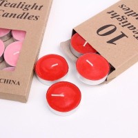 Chinese Classic Round Shape Decoration Floating Candle 10pcs
