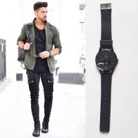 Cool Quartz Leather Stylish Wrist Watch For Man