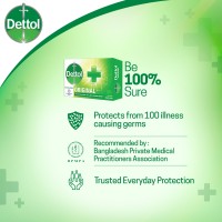 Dettol Soap Original 125gm Bathing Bar, Soap with protection from 100 illness-causing germs