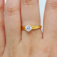 Gold Plated Finger Ring For Women