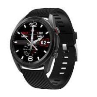 WIWU SW02 SMART WATCH TOUCH SCREEN FITNESS TRACKER – BLACK