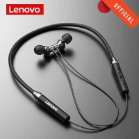 Lenovo Wireless Headsets He05 Magnetic Hanging Bluetooth 5.0 Call Noise Reduction
