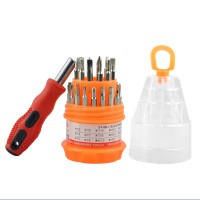 Multi functional 31 in 1 Precision Handle Mini Screw driver set Mobile Phone Watch Laptop Repair Kit Tools Household Accessories Replace 32 in 1