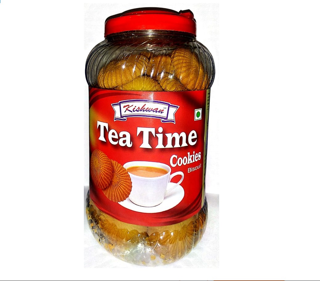 Kishwan Tea Time Cookies Jar 850gm