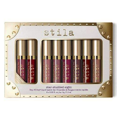 Stila 8 Pieces Matte Liquid Lipstick Set With BSTI Approval