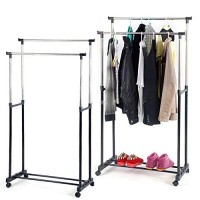 2 Layer Clothing Rack