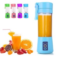 Mini USB Rechargeable Portable Electric Fruit Juicer - Blender Machine-Multicolour