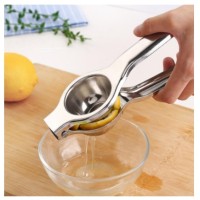 Stainless Steel Manual Hand Press Lemon Juicer Fruit Orange Citrus Juice Tool/Lebu chipa machine